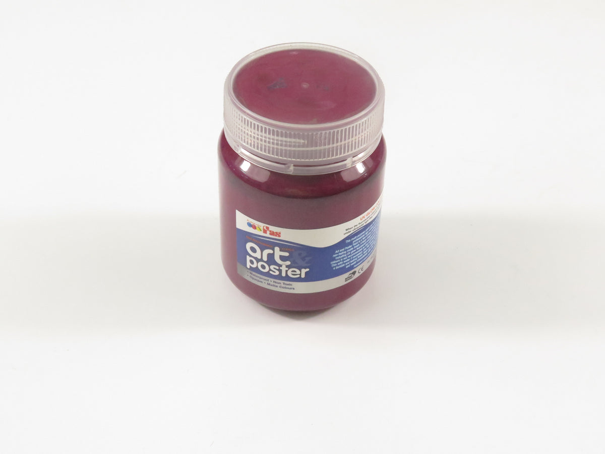 Poster Paint - Fas A&P 250ml Burgundy