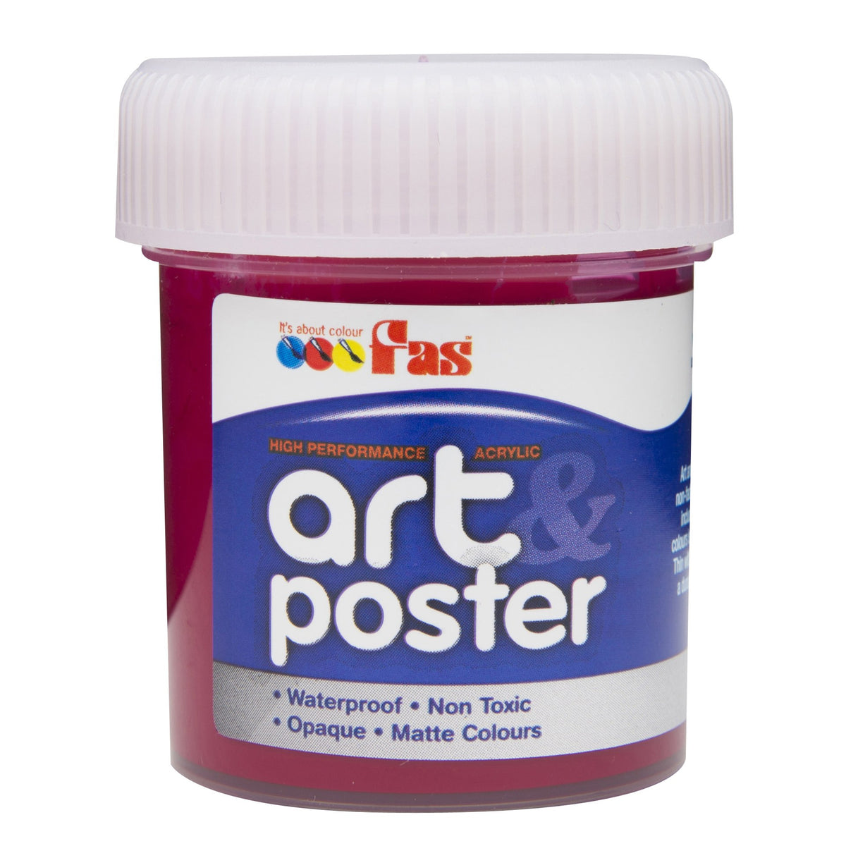 Poster Paint - Fas A&P 60ml Burgundy