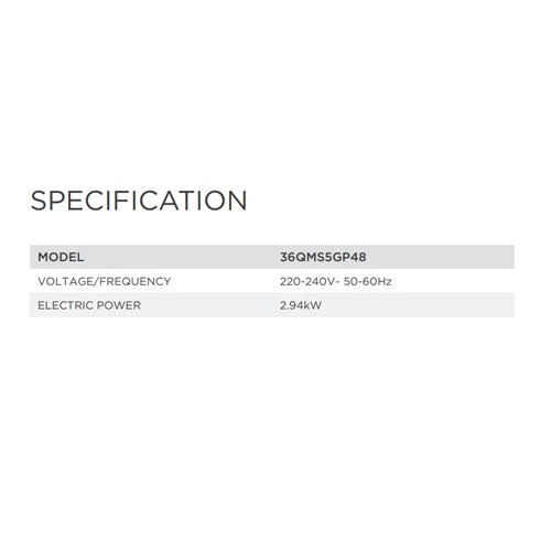 Gas Cooktop Freestanding Stove - Midea 90cm 36QMS5GP48