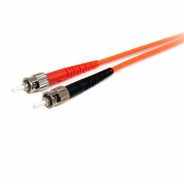 Fiber Optic Cable - Multimode Duplex 62.5/125 - LSZH - LC/ST - 3 m