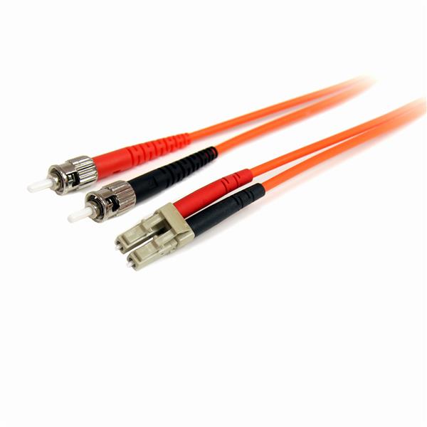 Fiber Optic Cable - Multimode Duplex 62.5/125 - LSZH - LC/ST - 5 m