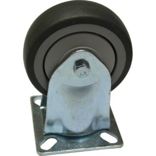 Castor Fixed Plate 75mm Xcel Roller Bearings