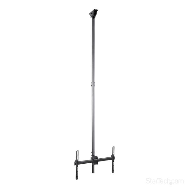 High Ceiling TV Mount - 8.2' to 9.8' Long Pole - Full Motion
