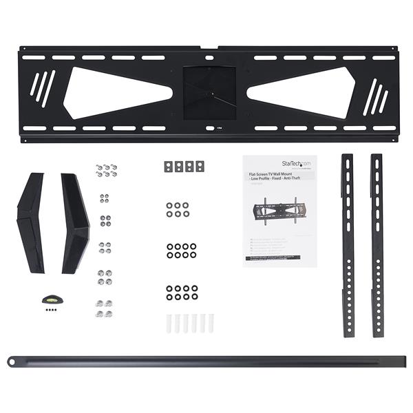 Flat-Screen TV Wall Mount - Low Profile - For 37" to 70" TV - Anti-Theft - Fixed
