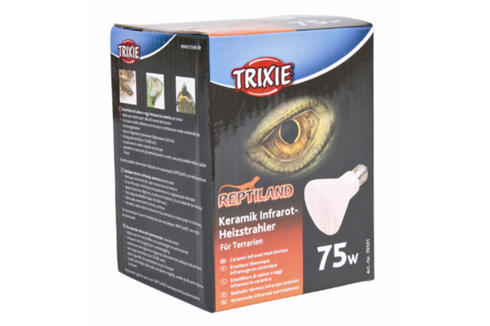 Ceramic Infrared Heat Emitter 75w - Reptiland Lighting