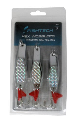 Fishtech Hex Wobbler Value Pack - Heavy