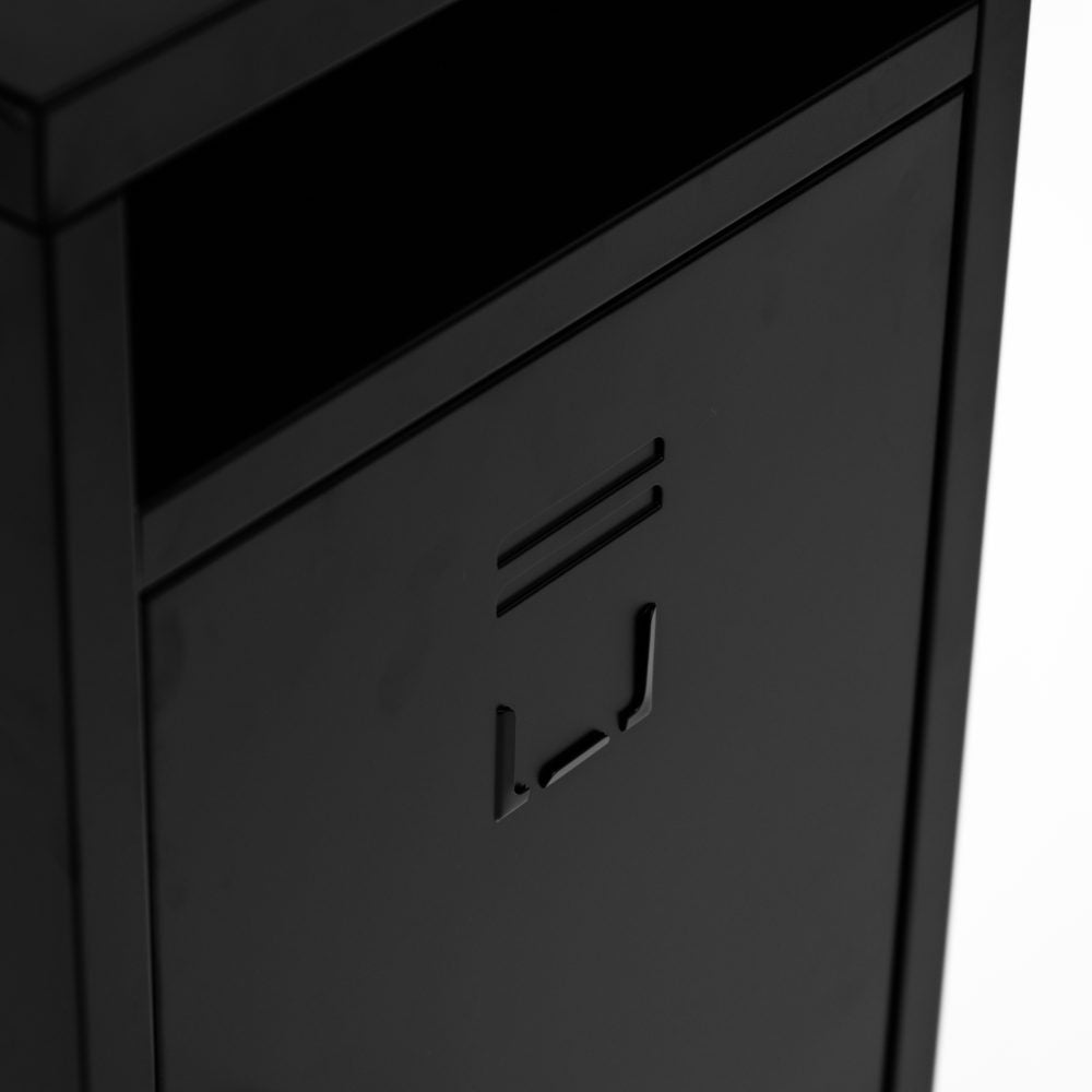 Makers Store-It Bedside Cabinet Black