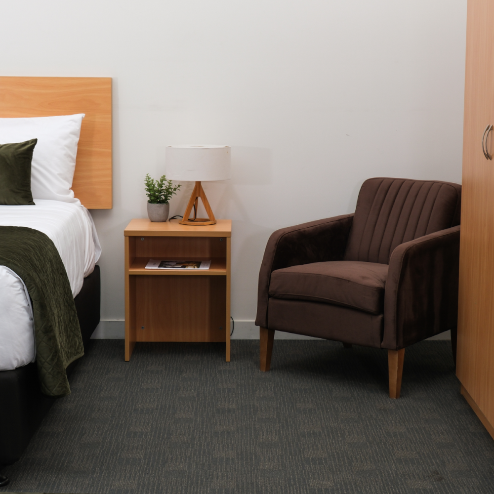 Bedside Table - Bristol Odyssey (Dark Oak)