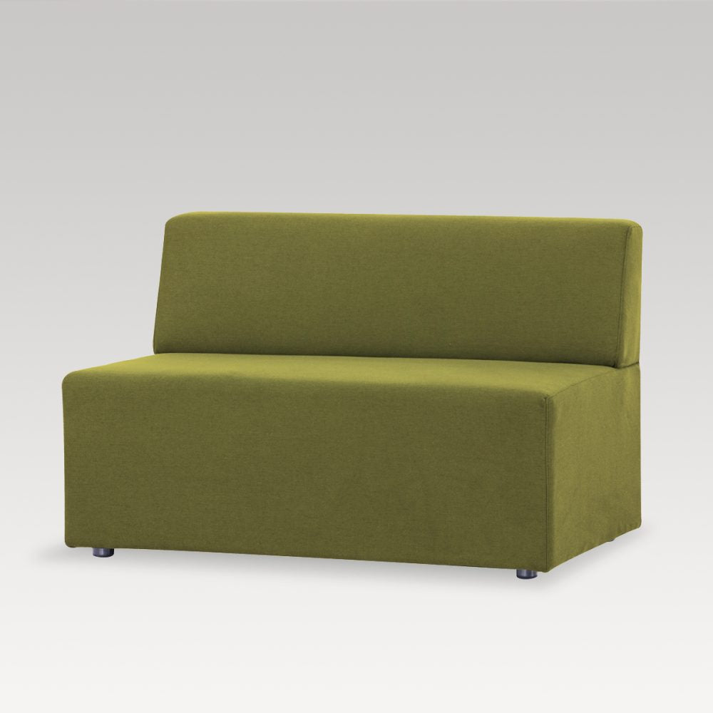 Fabric 2 Seater - Makers Mod  (Charcoal)