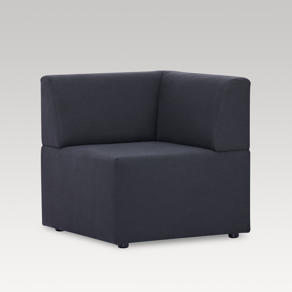 Fabric Corner Chair - Makers Mod (Blue)
