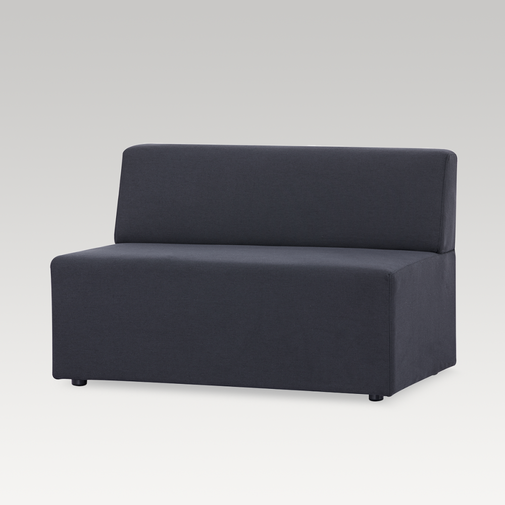 Fabric 2 Seater - Makers Mod  (Charcoal)