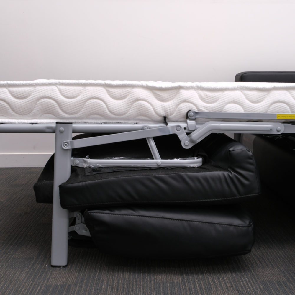 Sofa Bed - Makers Single PU (Black)