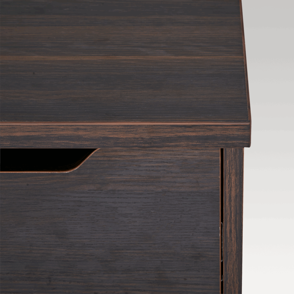 Studio Bedside with Drawer - Dark