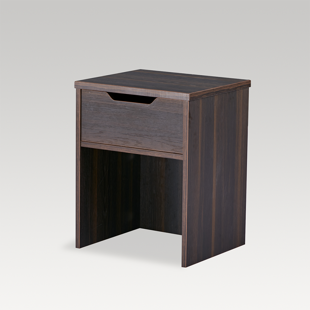 Studio Bedside with Drawer - Dark