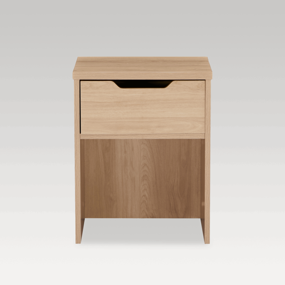 Studio Bedside with Drawer - Light