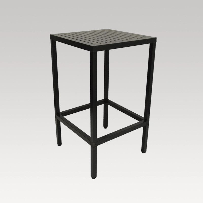 Cube Bar Leaner - 800 x 800mm (Charcoal)