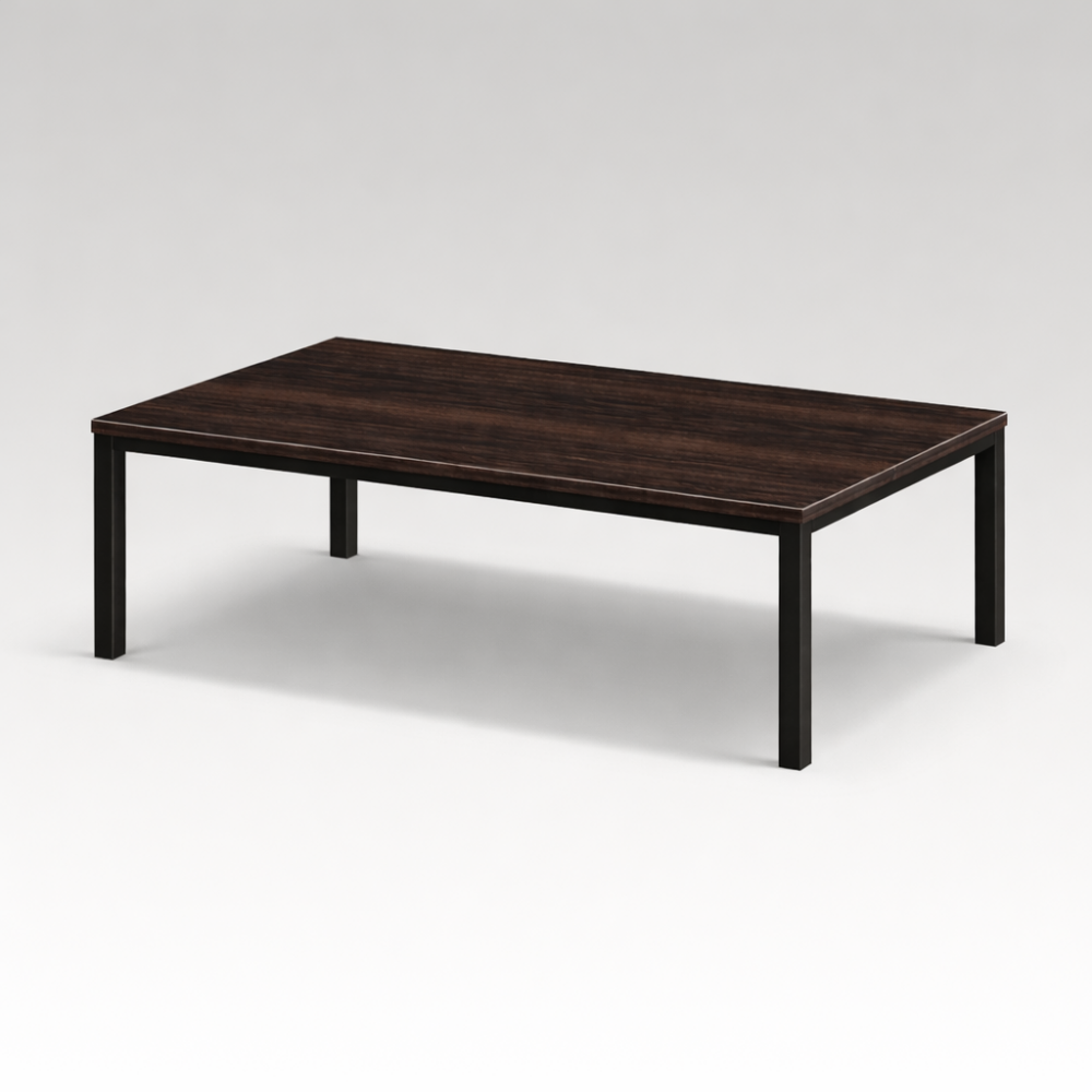 Studio Steel Framed Coffee Table 1200x600mm - Dark