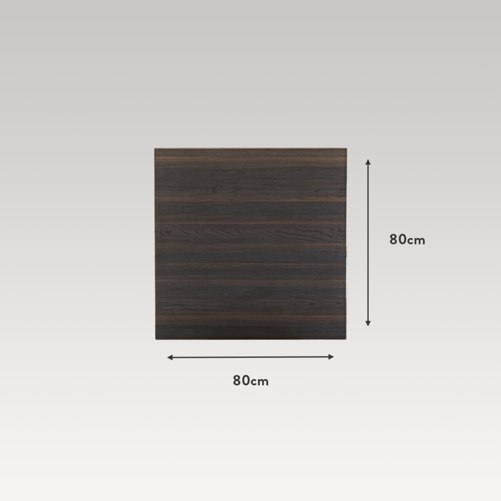 Studio Dining Table 800x800mm - Dark