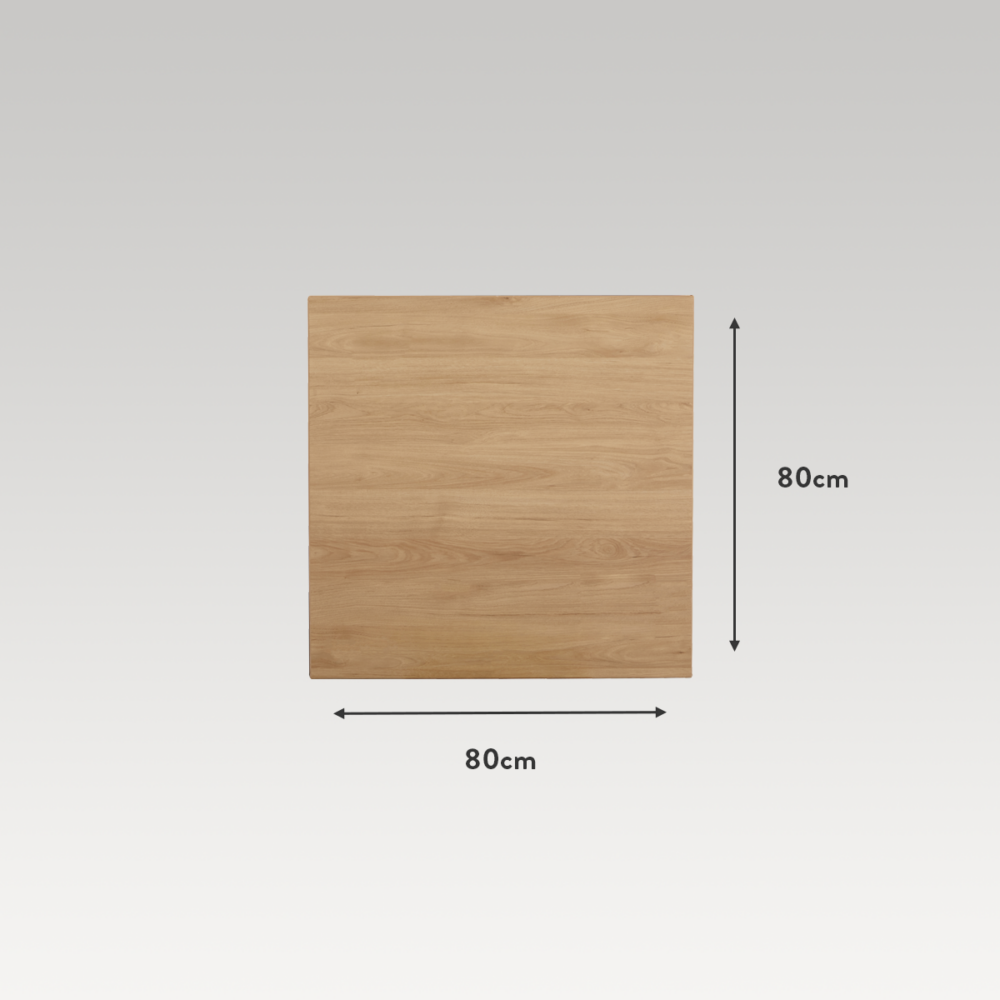 Studio Dining Table 800x800mm - Light