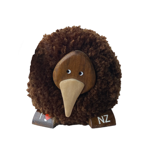 Kiwi Pompom Figurine - XL Assorted (Set of 12 Assorted)