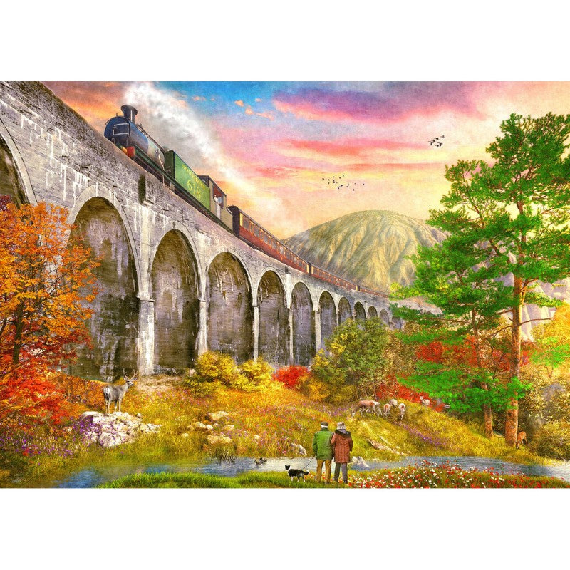 Jigsaw Puzzle - GIBSONS CROSSING GLENFINNAN VIADUCT (1000PC)