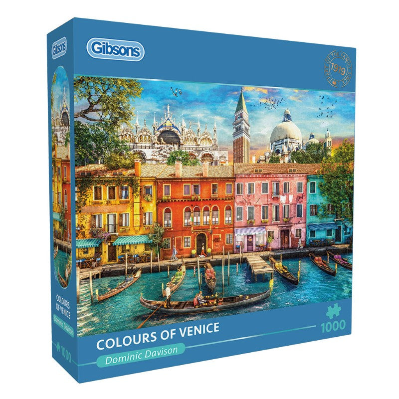 Jigsaw Puzzle - GIBSONS COLOURS OF VENICE (1000PC)