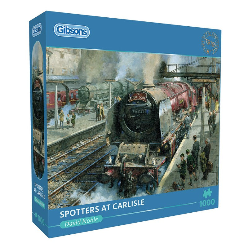 Jigsaw Puzzle - GIBSONS SPOTTERS AT CARLISLE (1000PC)