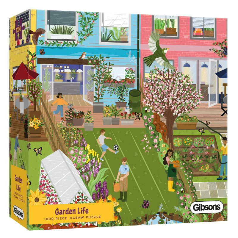 Jigsaw Puzzle - GIBSONS GARDEN LIFE (1000PC)