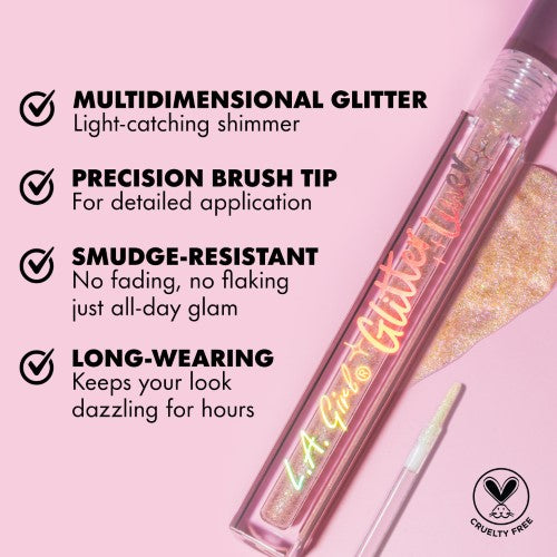 Glitter Liner - L.A. Girl (Pampered Pink)