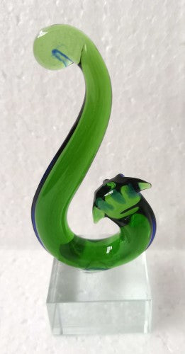 Glass Art - Kiwiana Koru - Version 6