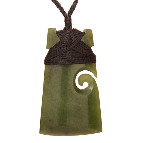 Greenstone Toki With Koru