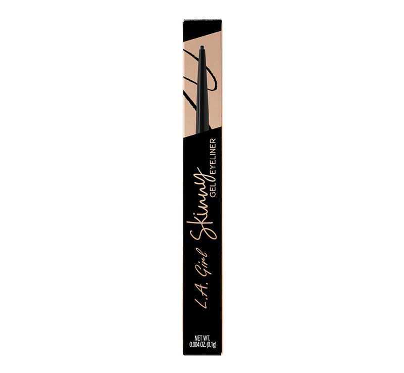 Skinny Gel Eyeliner Pencil in Silky Black by LA Girl Cosmetics