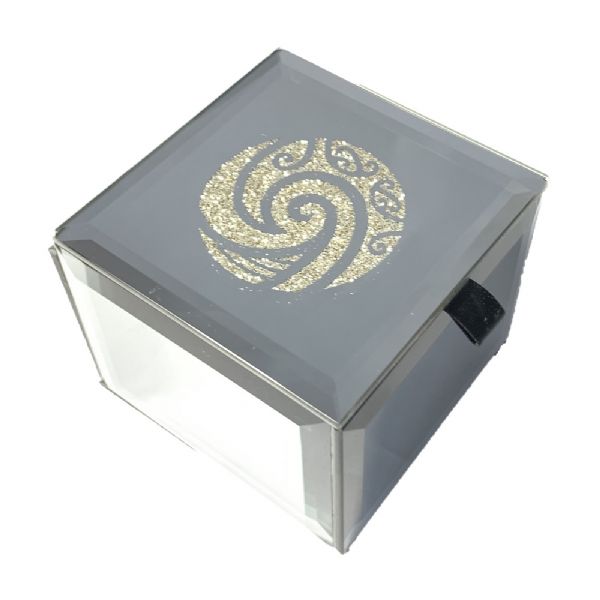 Kiwiana - Bling Mini Trinket Box Koru