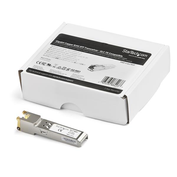 Cisco GLC-TE Compatible SFP Module- 1G RJ45 Extended Temp 100m
