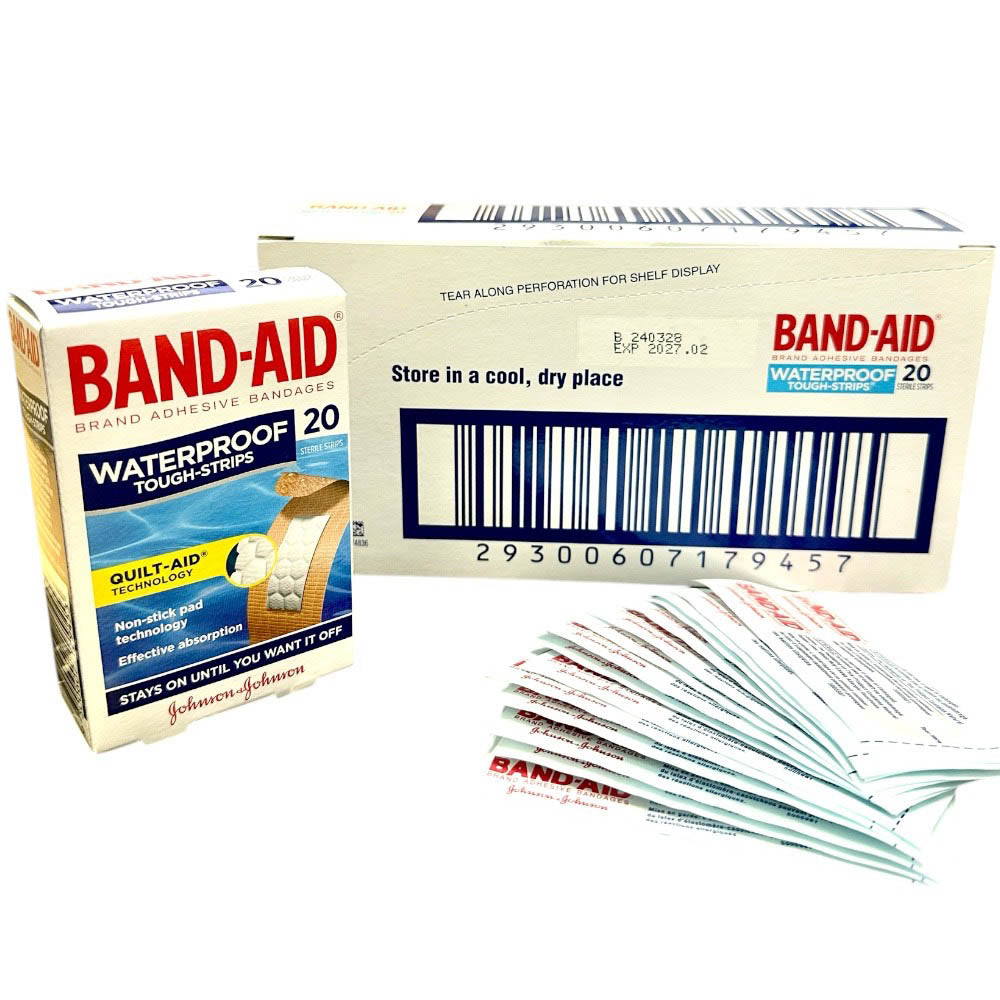 Band Aid Plastic 20pk - Pack of 6