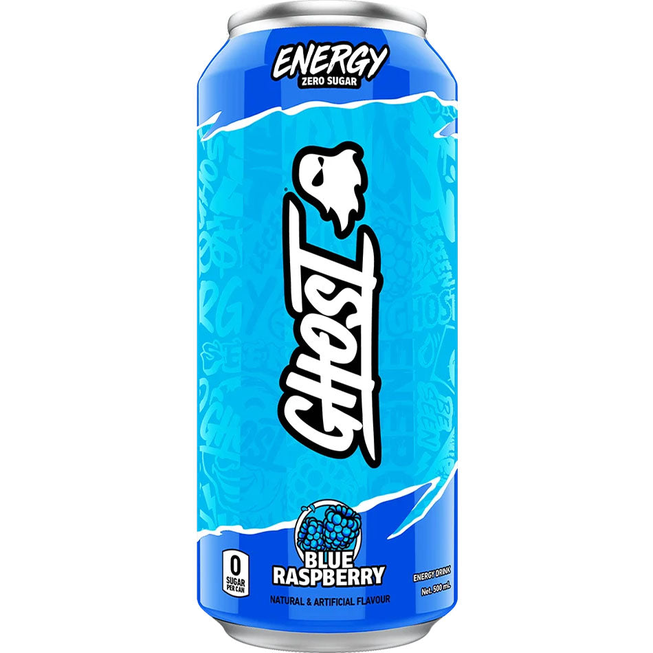 Ghost Blue Raspberry 500ml - Carton of 12