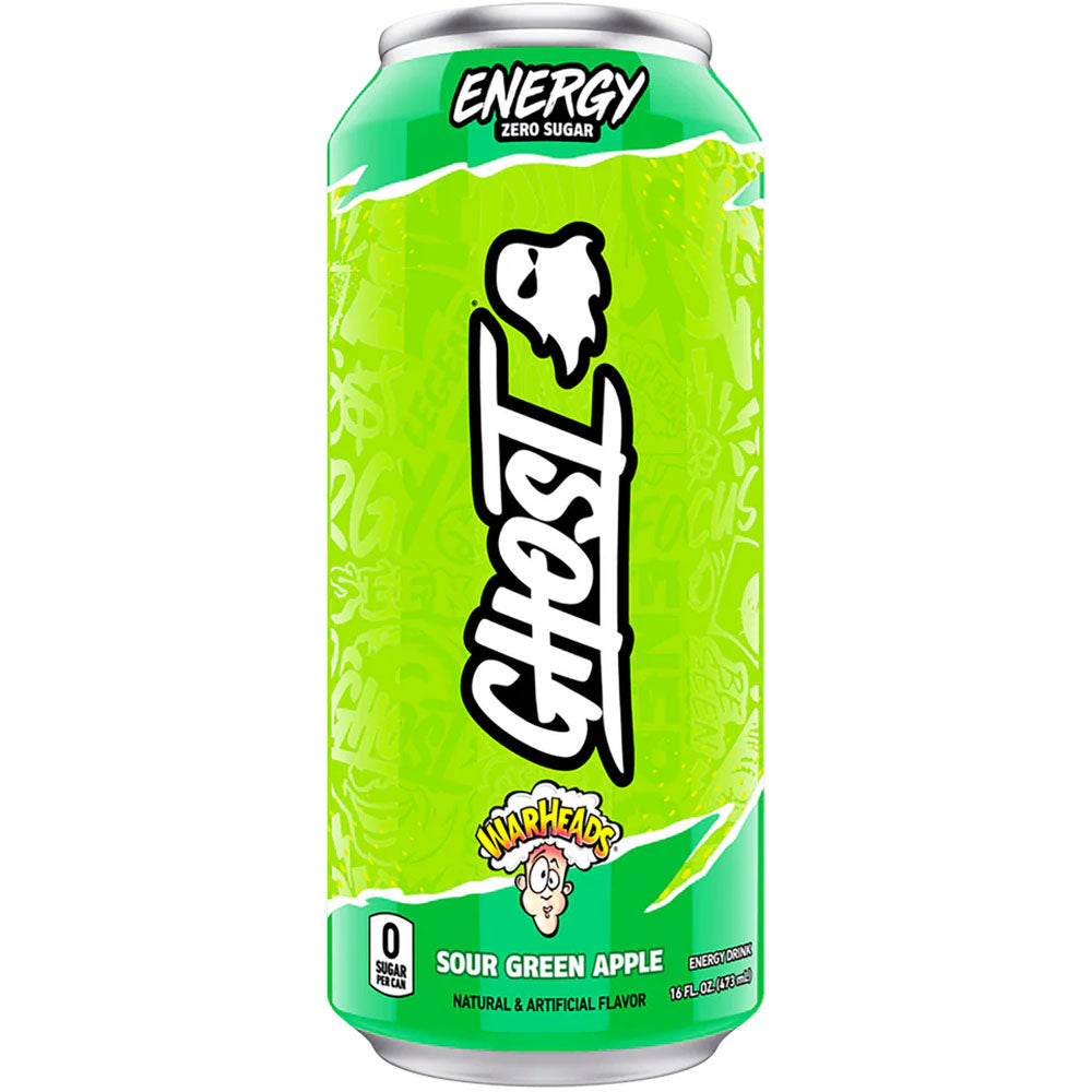 Ghost Warheads Green Apple 500ml - Carton of 12