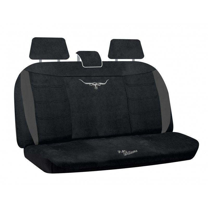 RMW VELOUR SEAT COVERS BLACK SIZE 06