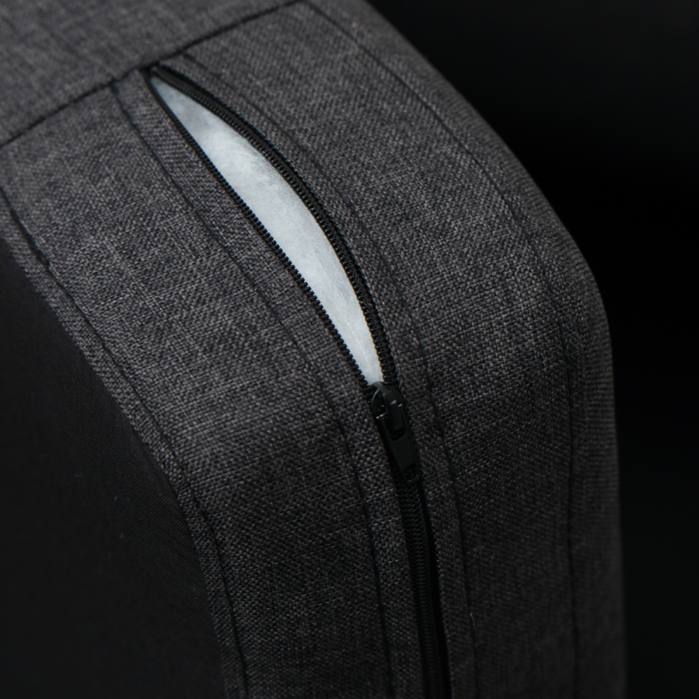 Fabric Chair - Makers Gregor Single Seater (Charcoal)