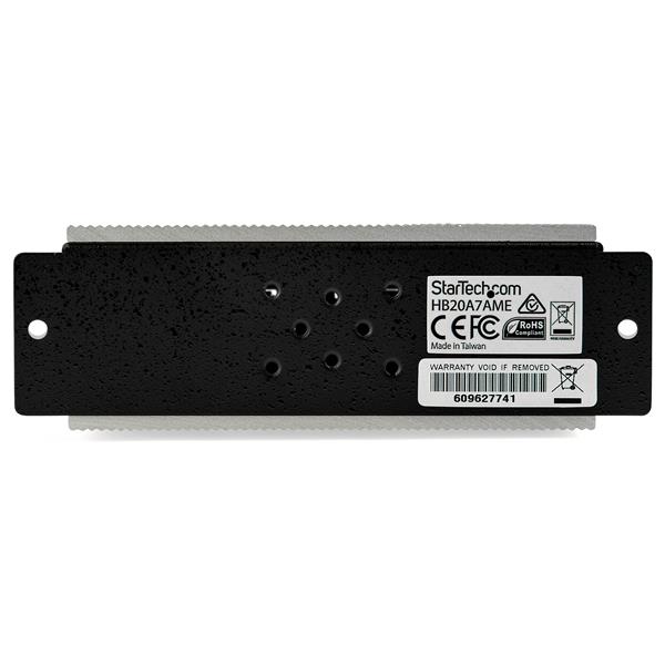 7-Port Industrial USB 2.0 Hub with ESD & 350W Surge Protection