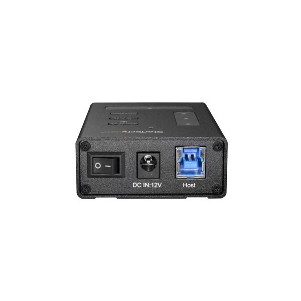 4-Port USB Hub - Metal - USB-A to 3x USB-A and 1x USB-C - USB 3.0