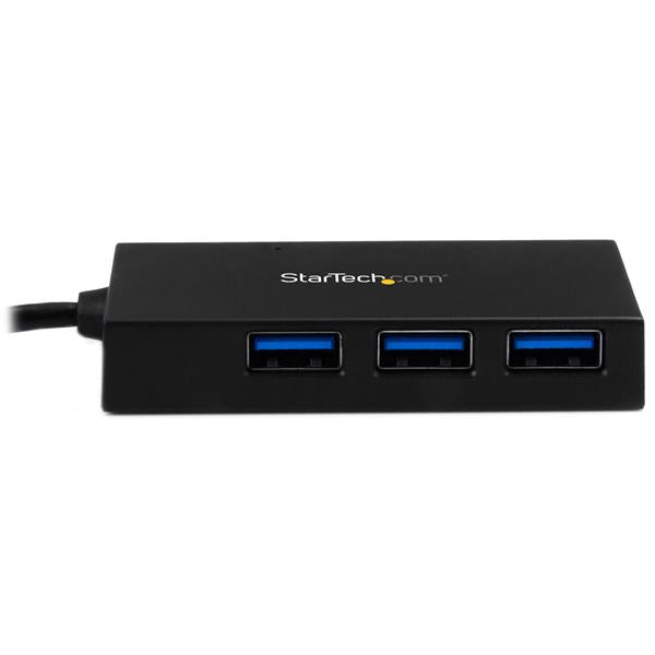 4-Port USB-C Hub - USB-C to 4x USB-A - USB 3.0 Hub - Includes Power Adapter