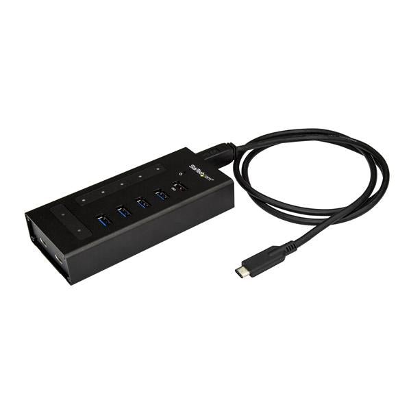 7-Port USB-C Hub - Metal - USB-C to 5x USB-A and 2x USB-C - USB 3.0