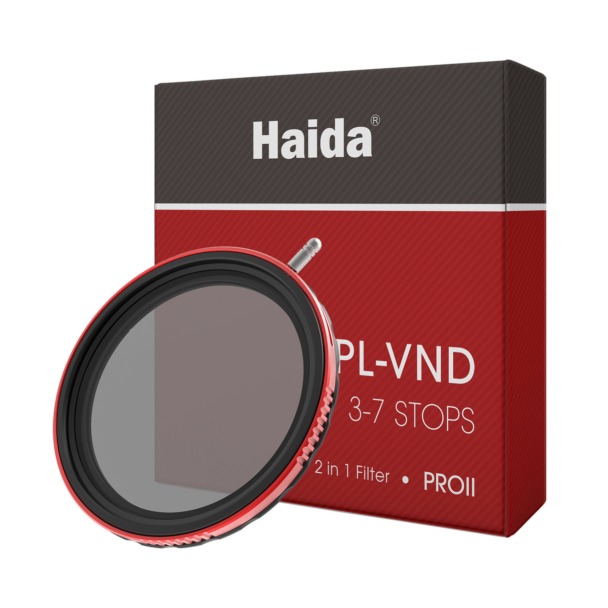 HAIDA PRO II C-POL + VARIABLE ND FILTER 3-7 STOP 77MM