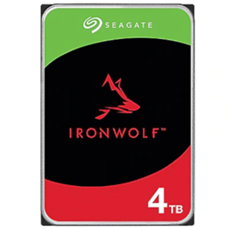 Seagate IronWolf 4TB SATA 3.5" 5400RPM 256MB NAS HDD 3Yr Wty