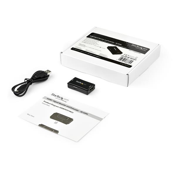 14 m (45 ft.)HDMI Signal Booster - 4K 60Hz