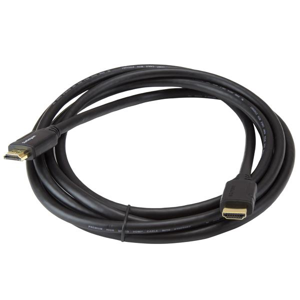 Premium High Speed HDMI Cable with Ethernet - 4K 60Hz - 3 m (10 ft.)