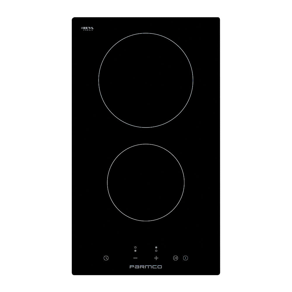 Parmco - 2 Element Ceramic Cooktop - 300mm Black Series 3