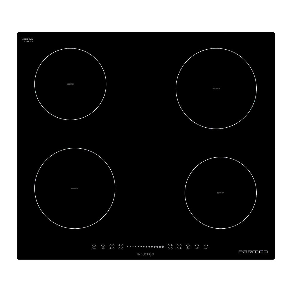 Parmco - 4 Element Induction Cooktop - 600mm Black Series 3
