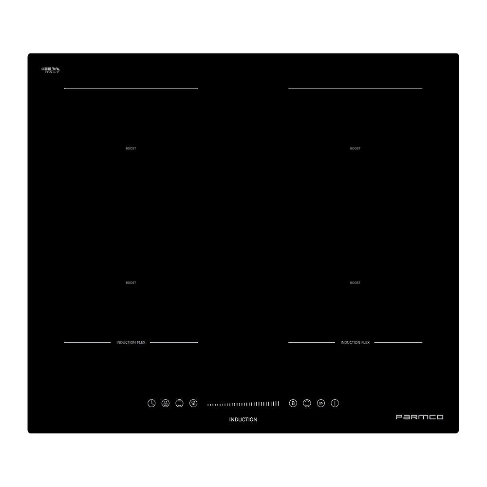 Parmco - Induction Zoneless Cooktop - 600mm Black Series 3